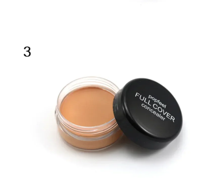 Fond de teint professionnel pour le visage, crème anti-cernes, base de contour des yeux, couverture complète