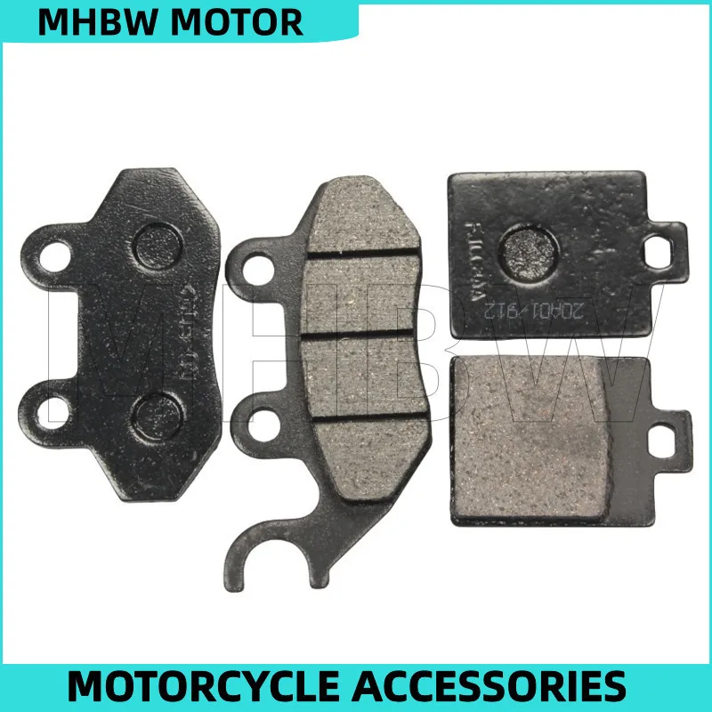 Front / Rear Brake Pads for Sym Xs150t-8 Xs150t-2a Xs125t-21a Fnx Xs150t-8b Rx150 Xs150t-9 Xs175t-2 Cruisym 150/180