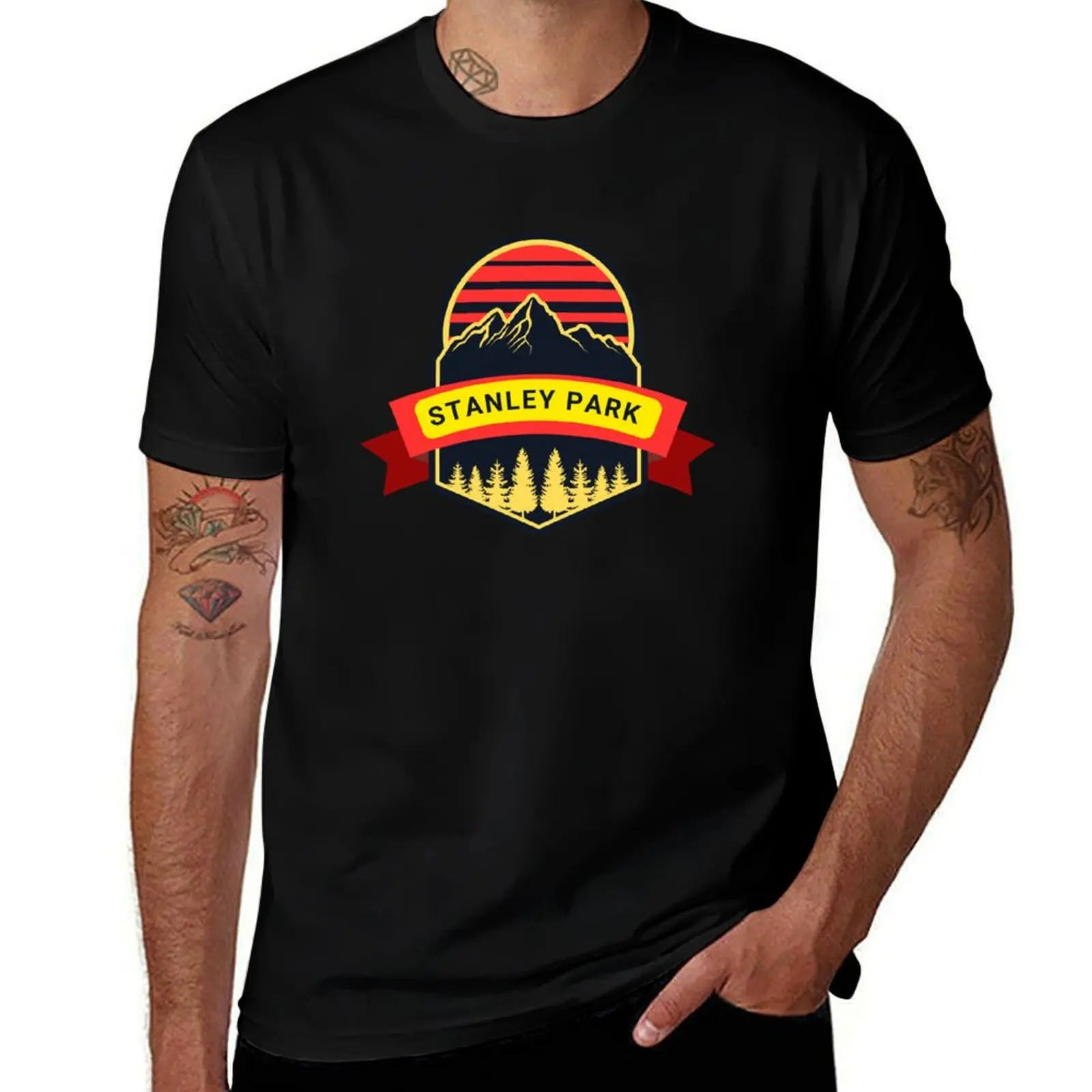 

Stanley Park T-Shirt anime figures funny shirt cotton graphic t shirt vintage mens t shirts