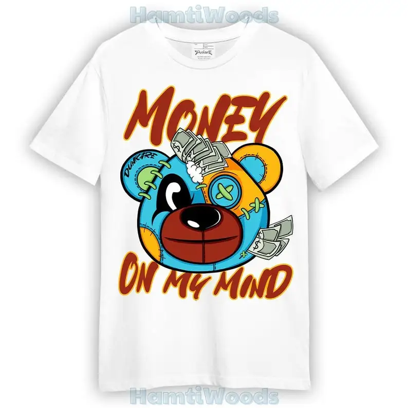 

SB Di'Orr Greenwood Shirt - Money On My Mind Bear Shirt Unisex