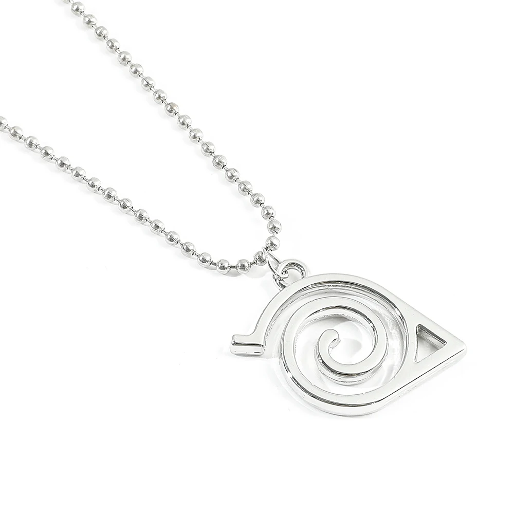 

Japanese Anime Creative Birthday Gift for Boyfriend Necklace Silver Tone Chain Anime Pendant Jewelry for Cosplay Daily Wear