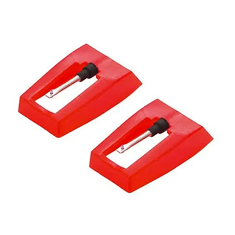 2 шт., картридж для граммофонных пластинок, стилусы, виниловые проигрыватели, игольчатые аксессуары для фонографов, вертушки,