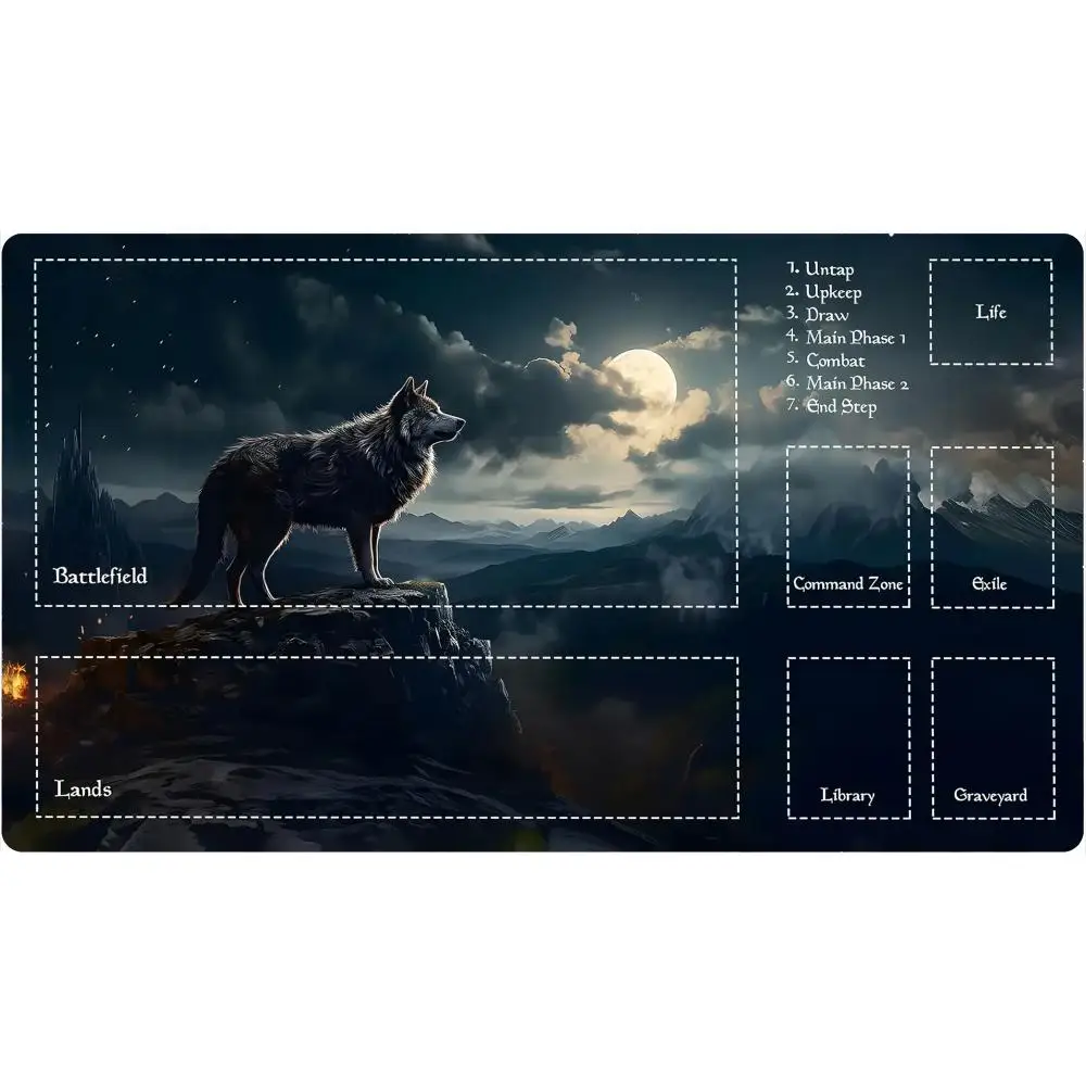 

Cool Mouse pad Fantasy-themed for MTG TCG gamming playmat game play mat Duel pads Beginner Card Battles Commander Gaming Deskpad