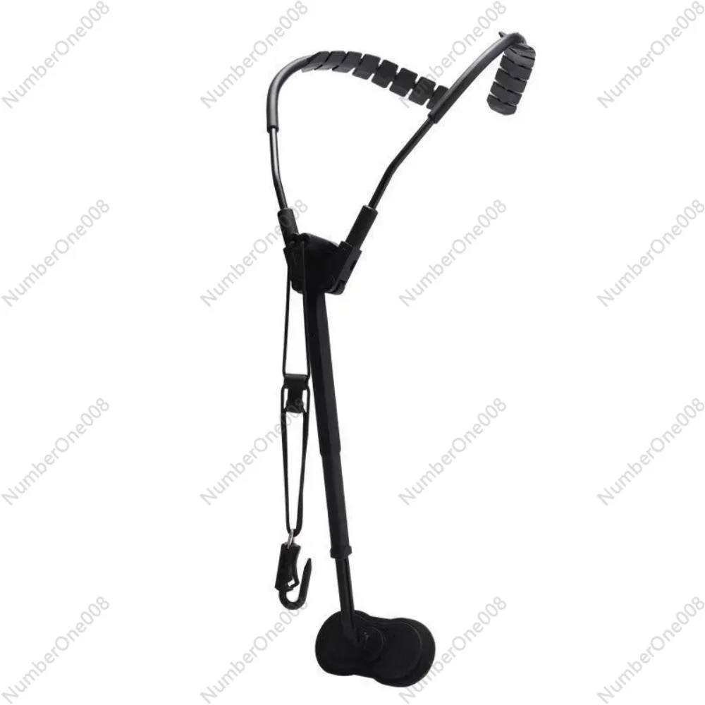 

Профессиональный шейный ремень для саксофона, регулируемый плечевой ремень из натуральной кожи, эргономичный дизайн, универсальный, подходит для альт-тенора