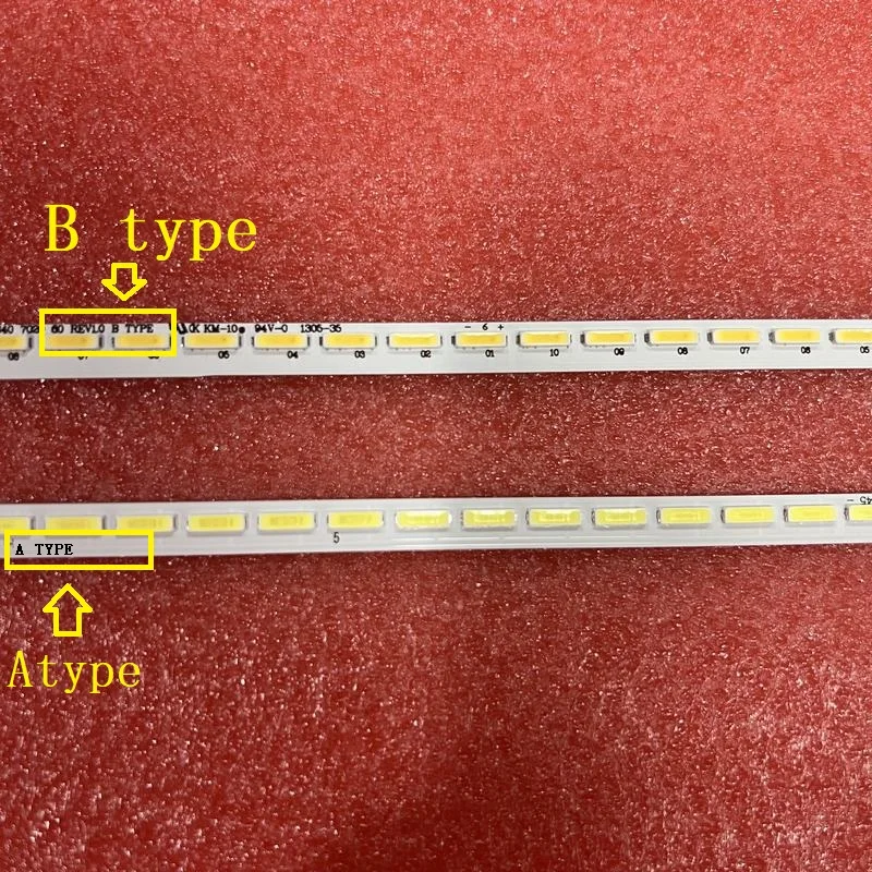 Strisce di retroilluminazione A LED per Toshiba 40L7355D 40M6363D 40L6353DB 40L7363RK 40L7356RK TV 2013TSB40 7020 60 A B-TYPE 96.40S04.001