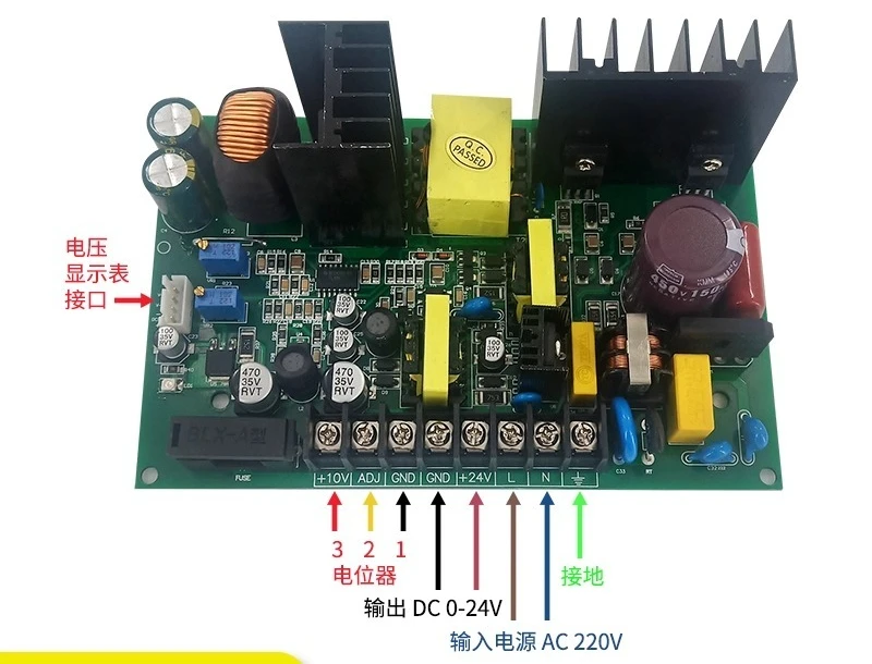 220V Spanning Printplaat PT24V-3 Controller Magnetische Poeder Koppeling Elektromagnetische Rem Draad Winder Extrusie Machine
