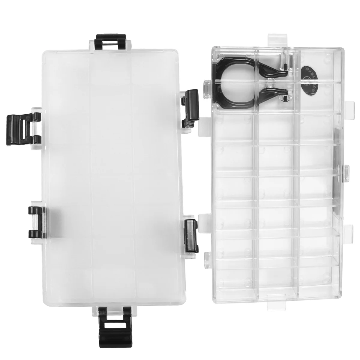 

1Pcs Large Capacity 24 Grids Color Mixing Box Transparent Durable PP Plastic Paint Palette Nail Art Watercolor Pigment