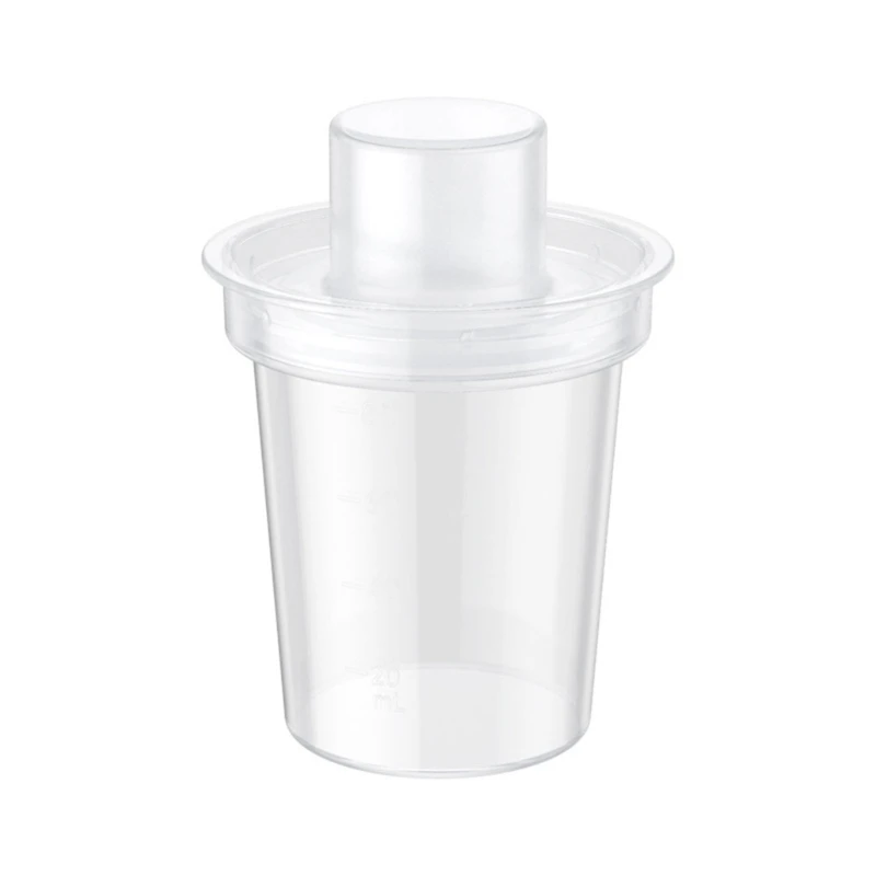 Boîte de rangement transparente pour lait en poudre pour bébé, boîtes essentielles pour céréales, capacité de 80ml, 6 pièces