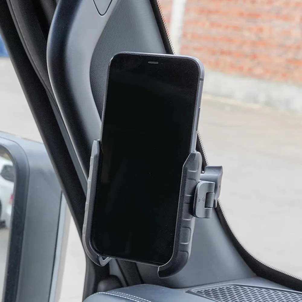 Compatível com o carro BAIC 212 T01 2024-2026, suporte de celular dedicado para navegação no carro, acessórios para montagem no pilar A.