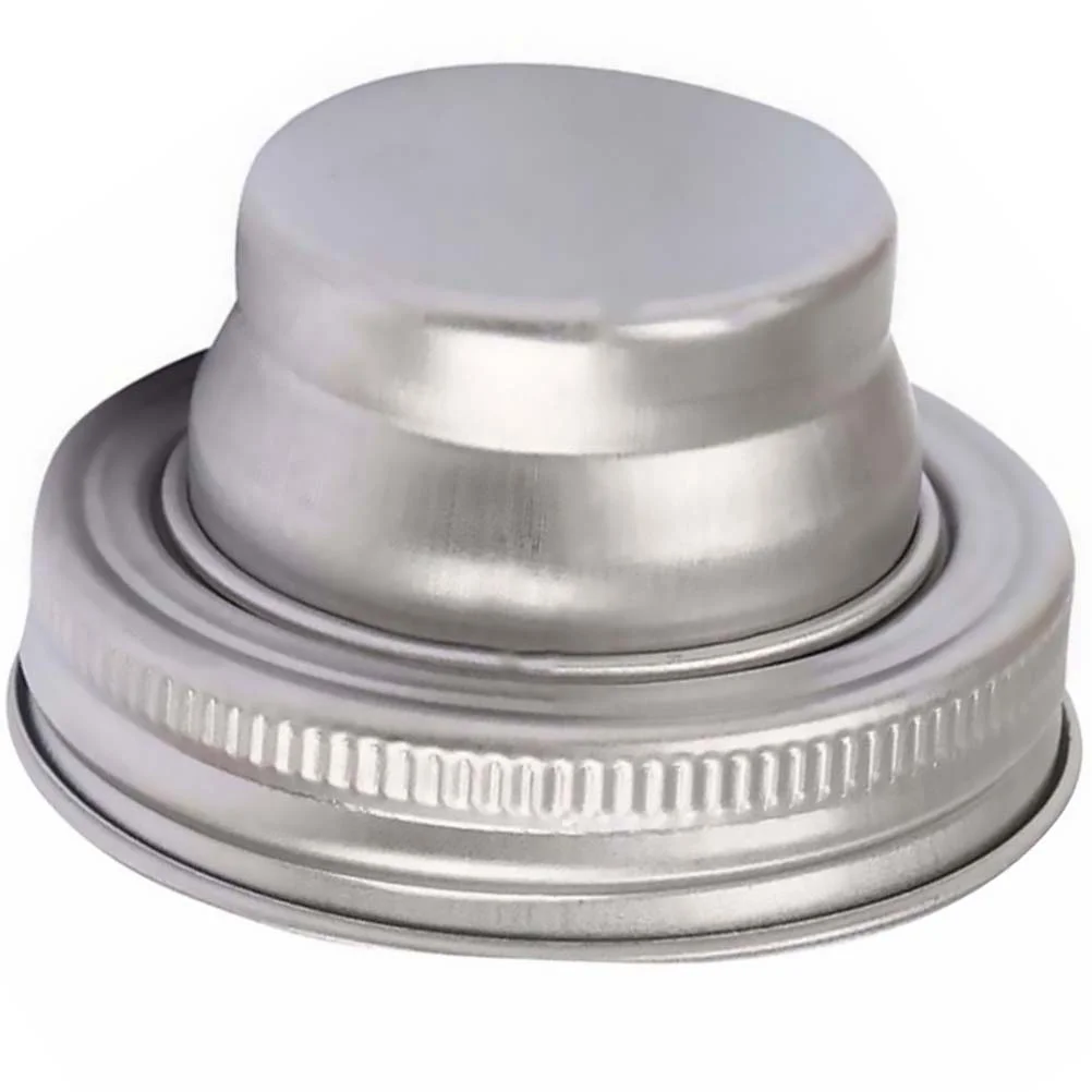 Stainless Steel Jar Lids 1PC Pepper Shaker Lid Pepper Shaker Lids for Cocktail Making Home Bar BBQ Picnic Supplies