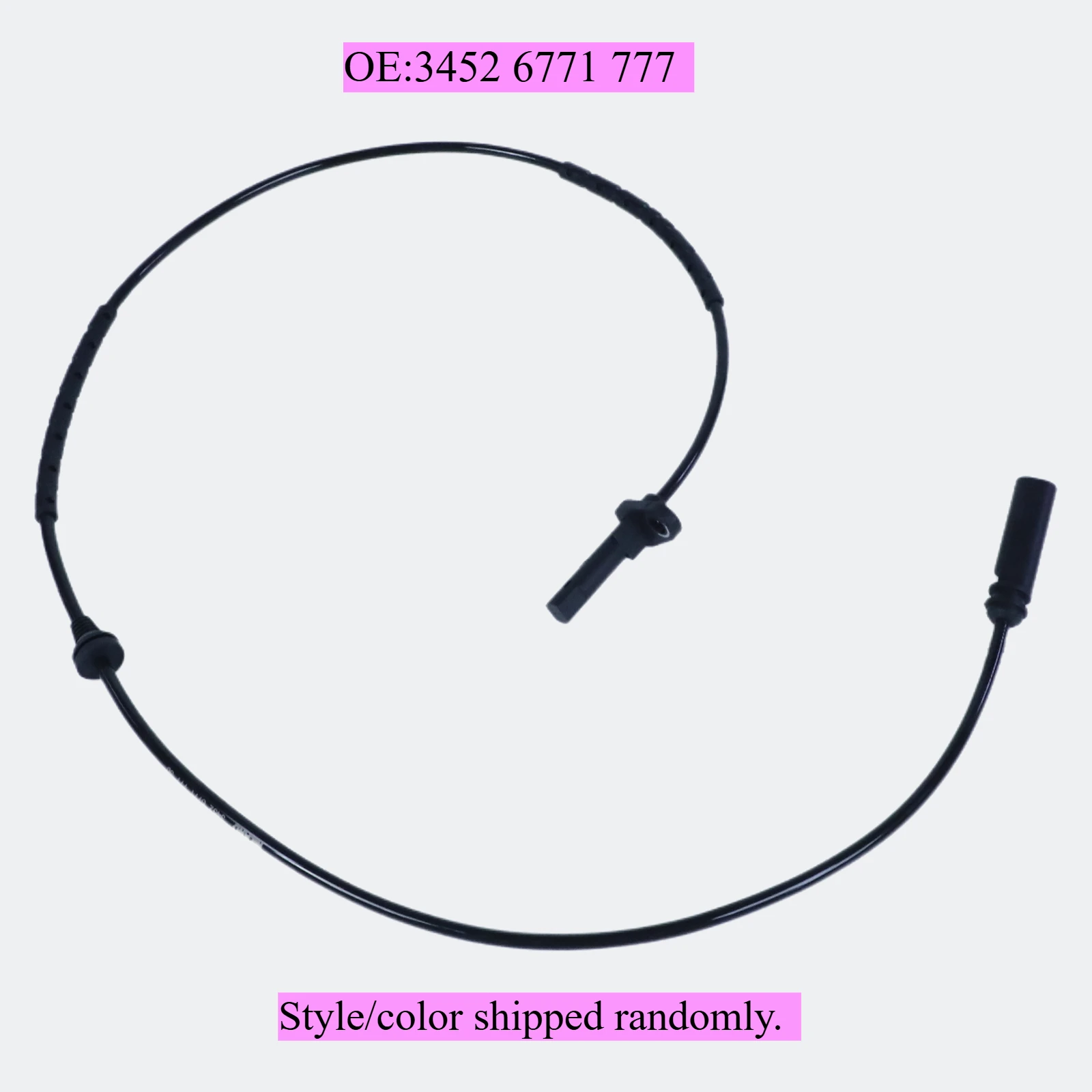 Rear Left Right ABS Wheel Speed Sensor for BMW X5 E70 F15 F85 X6 E71 E72 F16 F86, 34526771777, 3452 6771 777