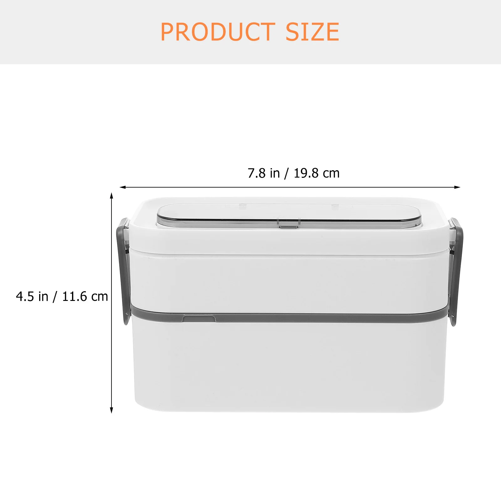 

Portable Lunch Box Sturdy Leakproof Food for Office Worker Student Outdoor Use Practical Heating Food Storage