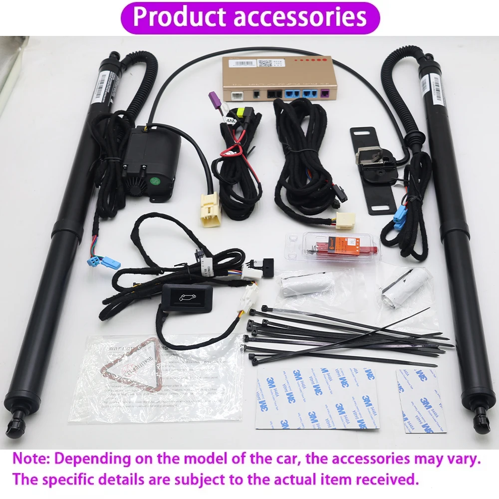 لـ Dongfeng ضخمة Aeolus Haoji 2022-2025 سيارة تعمل بالطاقة الكهربائية الباب الخلفي قوة رفع نظام الباب الخلفي التلقائي مع مستشعر القدم #6