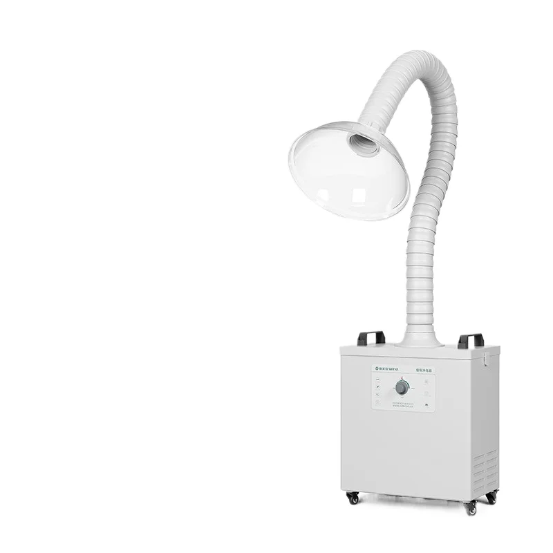 

Metal arm moxibustion smoke purifier, double station home health center