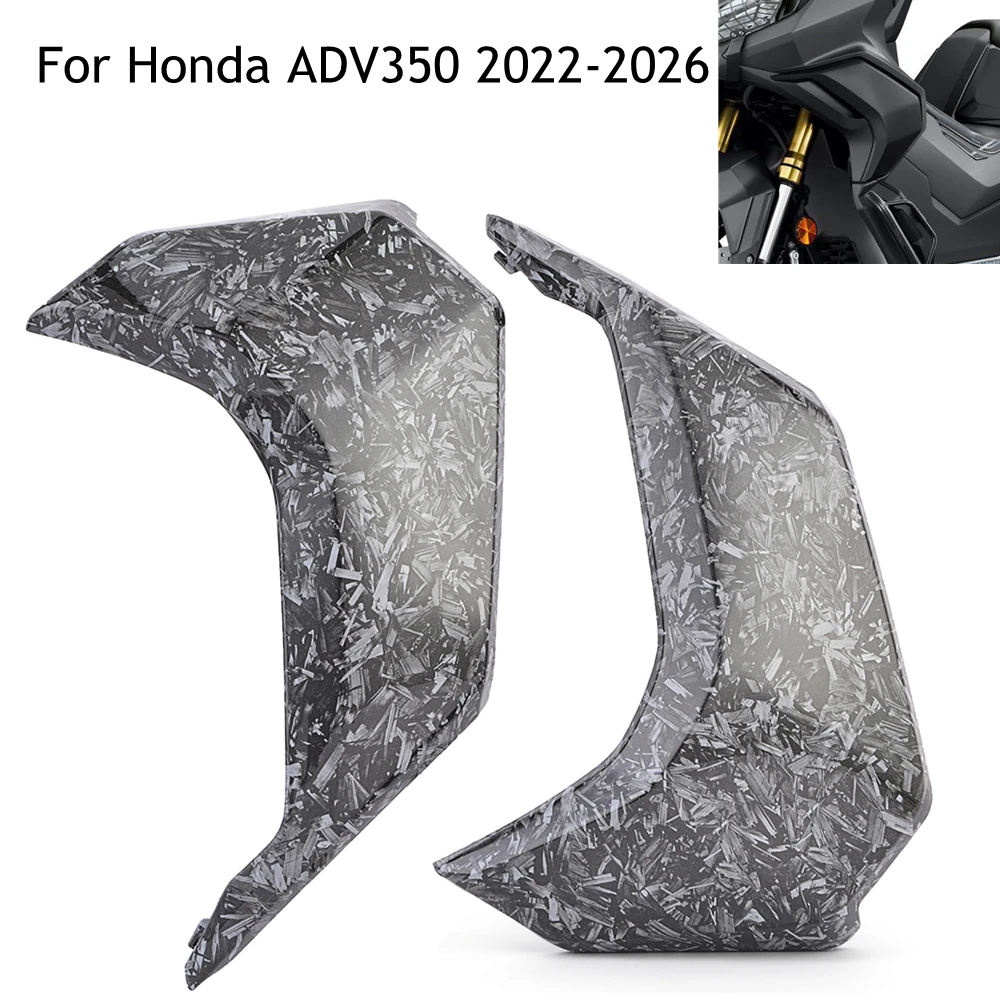 

For Honda ADV350 ADV 350 2022-2026 Motorcycle Tank Side Fairings Air Intake Cover Fairing Panels Frame Protection