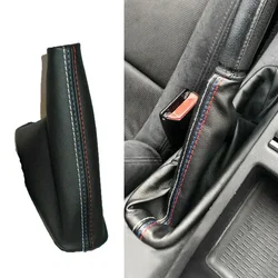 For BMW E30 E36 E34 E46 Car Gear Lever Boot Handbrake Grips Gear Shift Knob Hand Brake Parking Gaiter Boot Cover Accessories