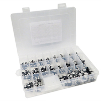 1uF~1000uF 6.3V-50V 400PCS 24Value SMD Aluminum Electrolytic Capacitors Assortment Kit + Box