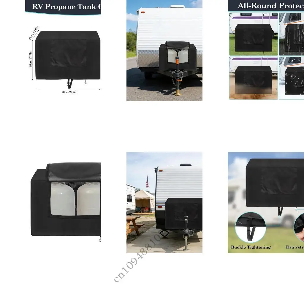 

Weatherproof Vehicle Propane Hood Fits Standard 20 Pound Cylinders