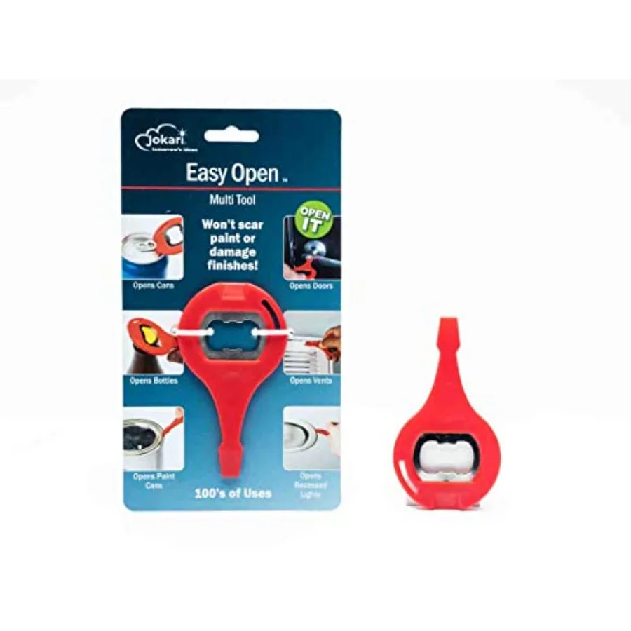 Universal Easy Open Multi Tool Pry Accessory for Drinks, Paint Cans, Household Fixtures and More. Durable Plastic Gadget Wedges
