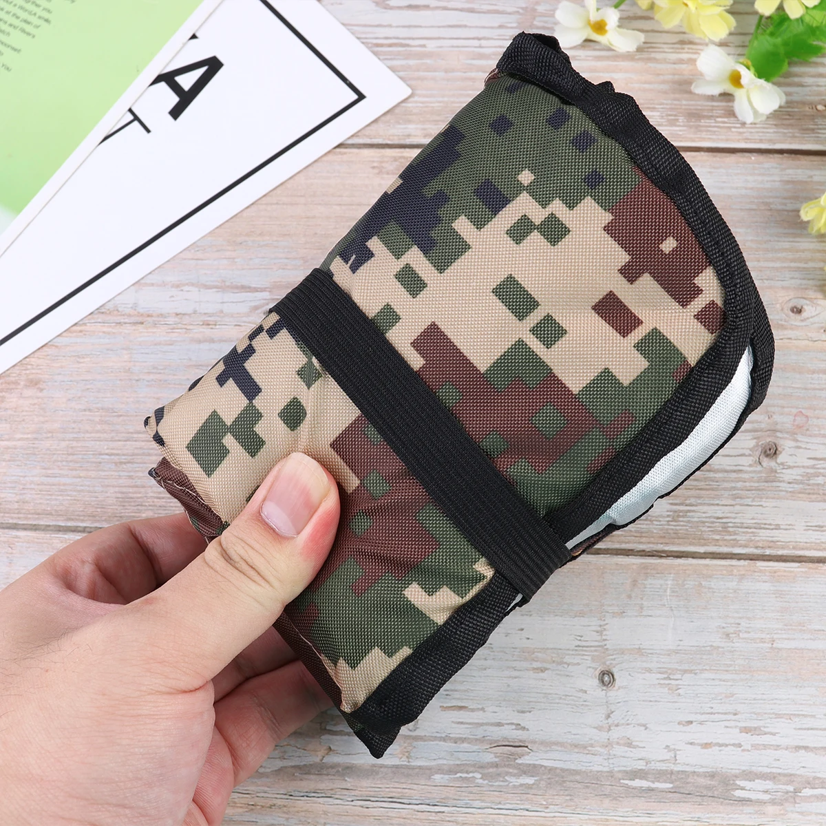 

2 Pcs Waterproof Seat Cushion Lightweight Picnic Mat Washable Durable Beach Outdoor Multifunctional Oxford Cloth