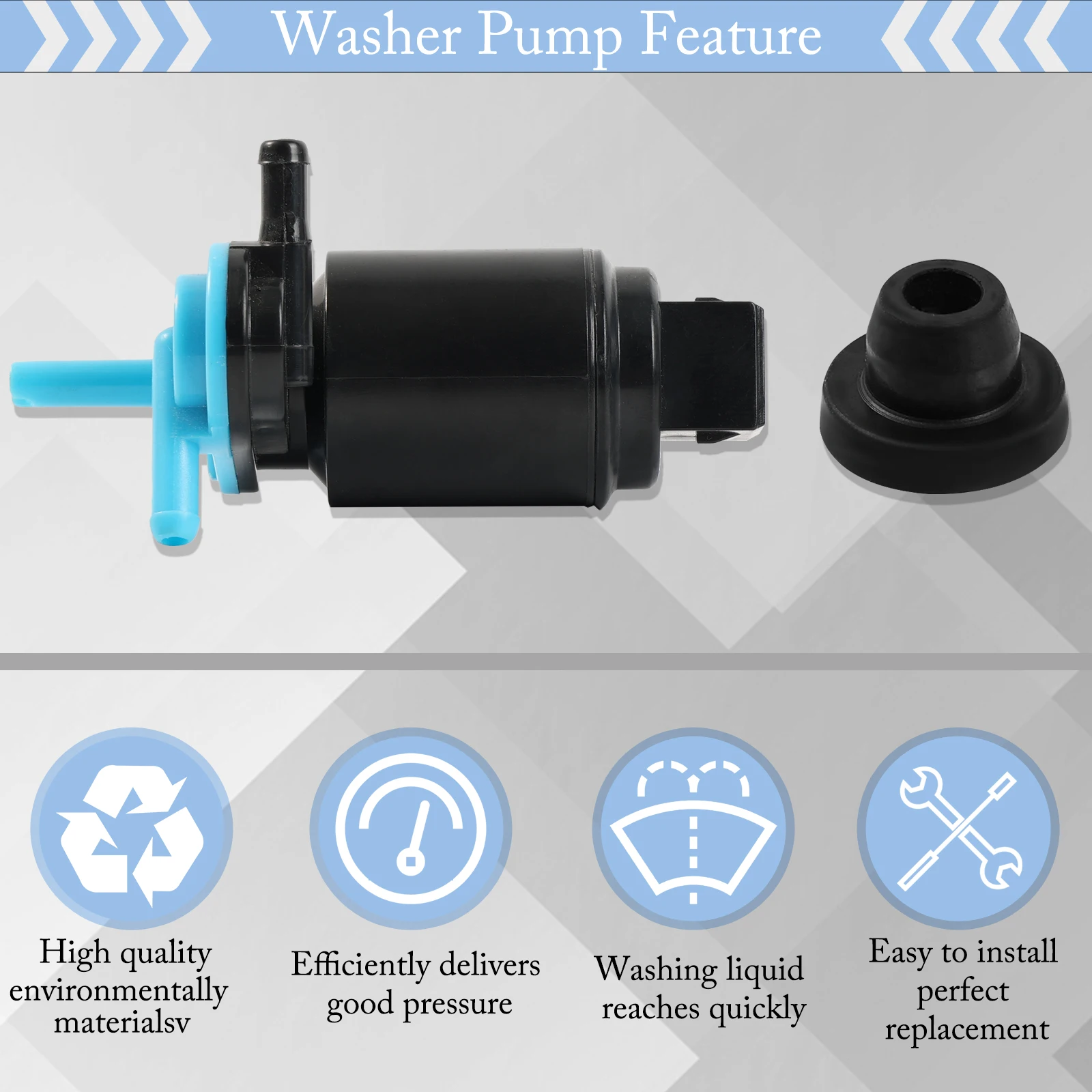 Car Front Rear Windscreen Windshield Wiper Water Washer Pump For Vauxhall Opel Astra H Corsa B Zafira Vectra Car Replacement