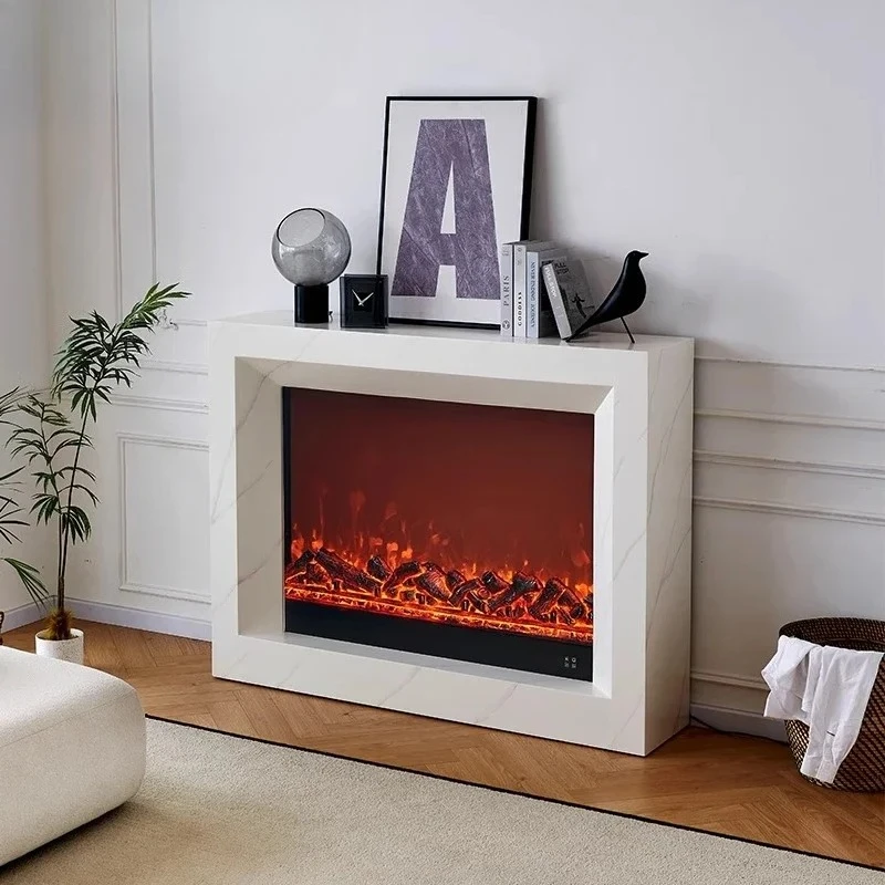 Modern, French fireplace decoration cabinet, American mantel, artificial fire electronic fireplace core, household