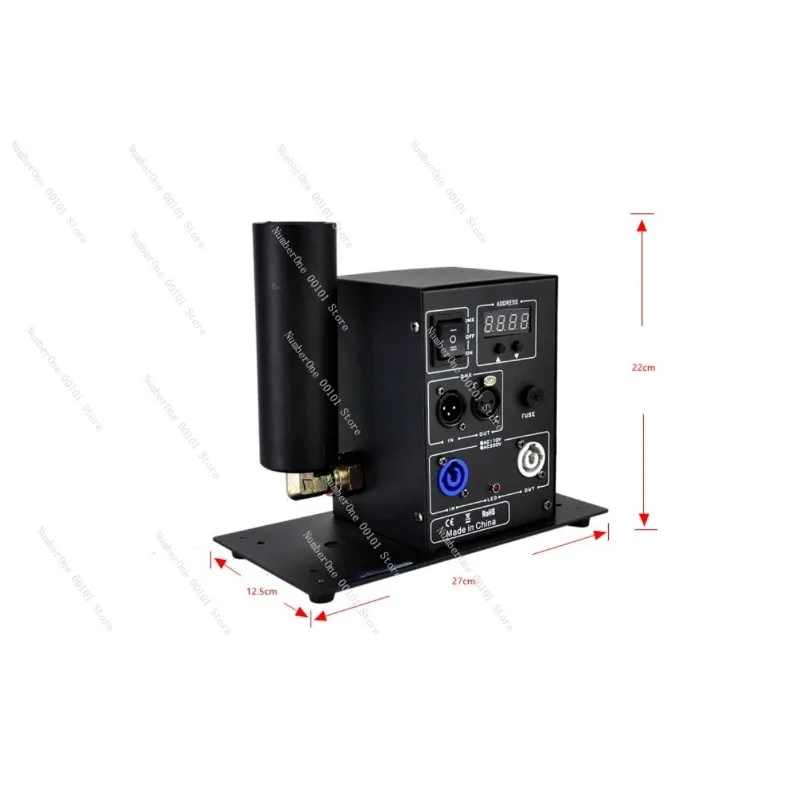 Single Tube CO2 Gas Column Machine with Display, DMX512 Stage Effect Jet for Party Club, 8-10m Height