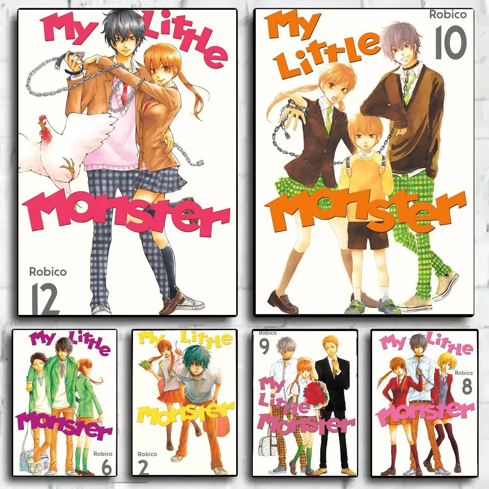 Romance Anime M-My Little M-Monster Poster Wall Art Print Sticker for Bedroom Living Room Dorm Office Modern Home Decor