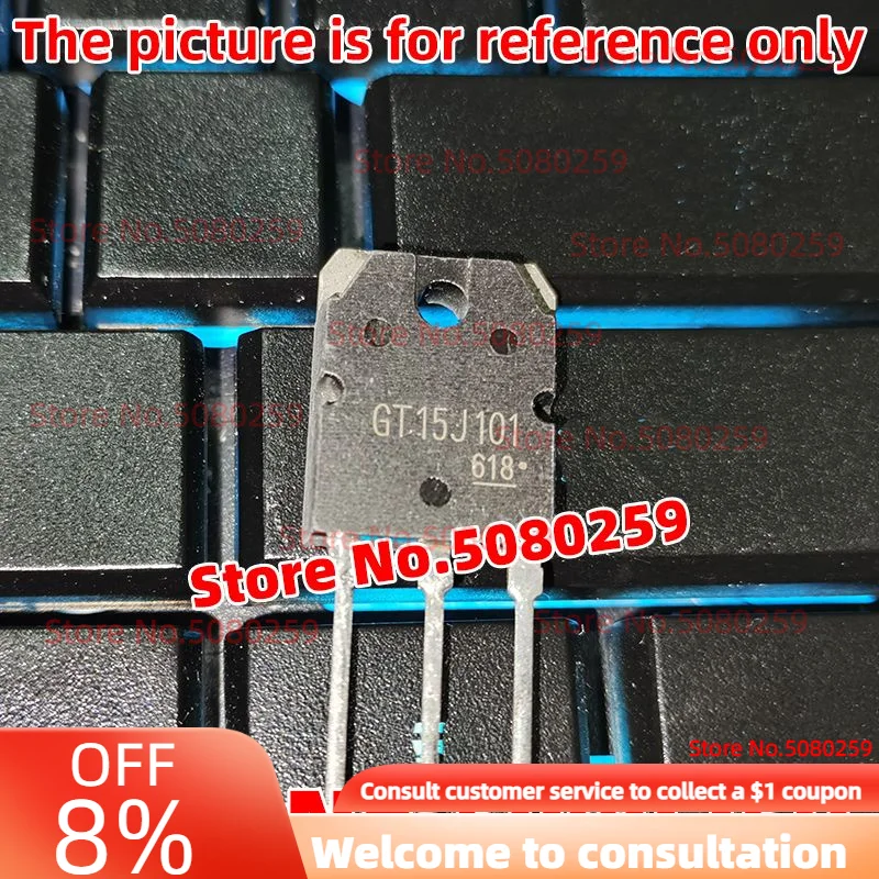 10PCS GT15J321 GT15J301 GT15J311 TO220F / GT15J101 TO-3P