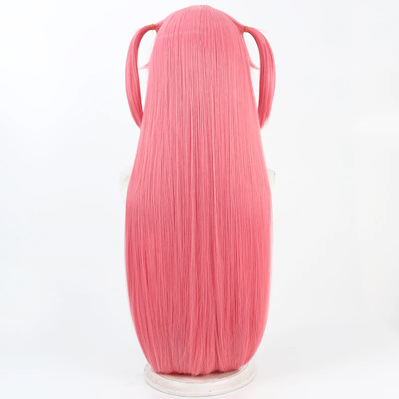 Parrucca cosplay Anime Pretty Cure Asahina Akari Halloween Party Prop Fibra sintetica resistente al calore per capelli + cappuccio per parrucca