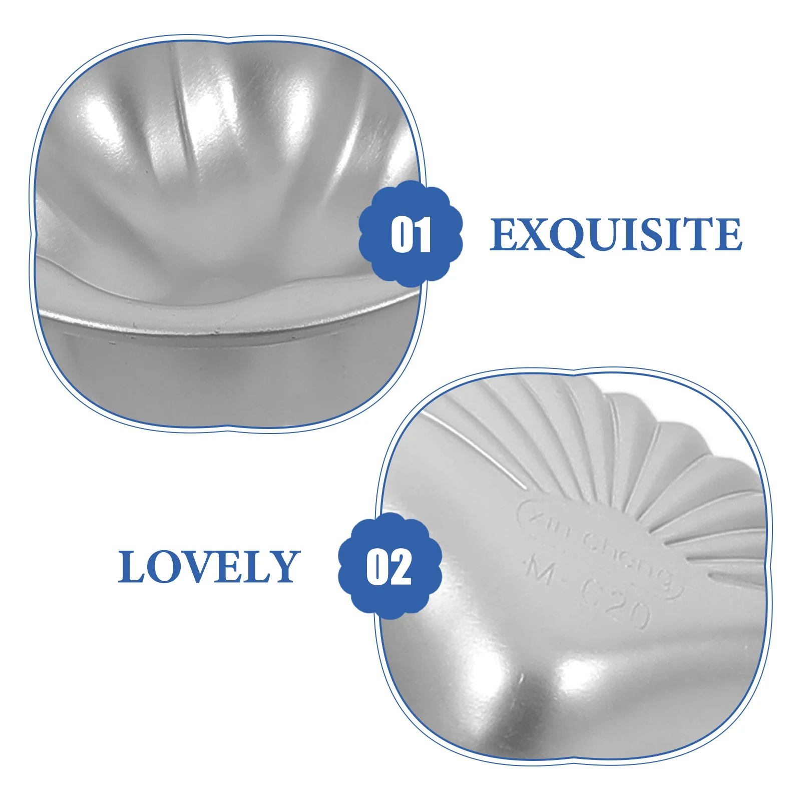 

3Pairs Aluminium Alloy Molds Easy Release Non-Stick DIY Soap Making Kit for Bath Ball Salt Shampoo Press Crafting Supply