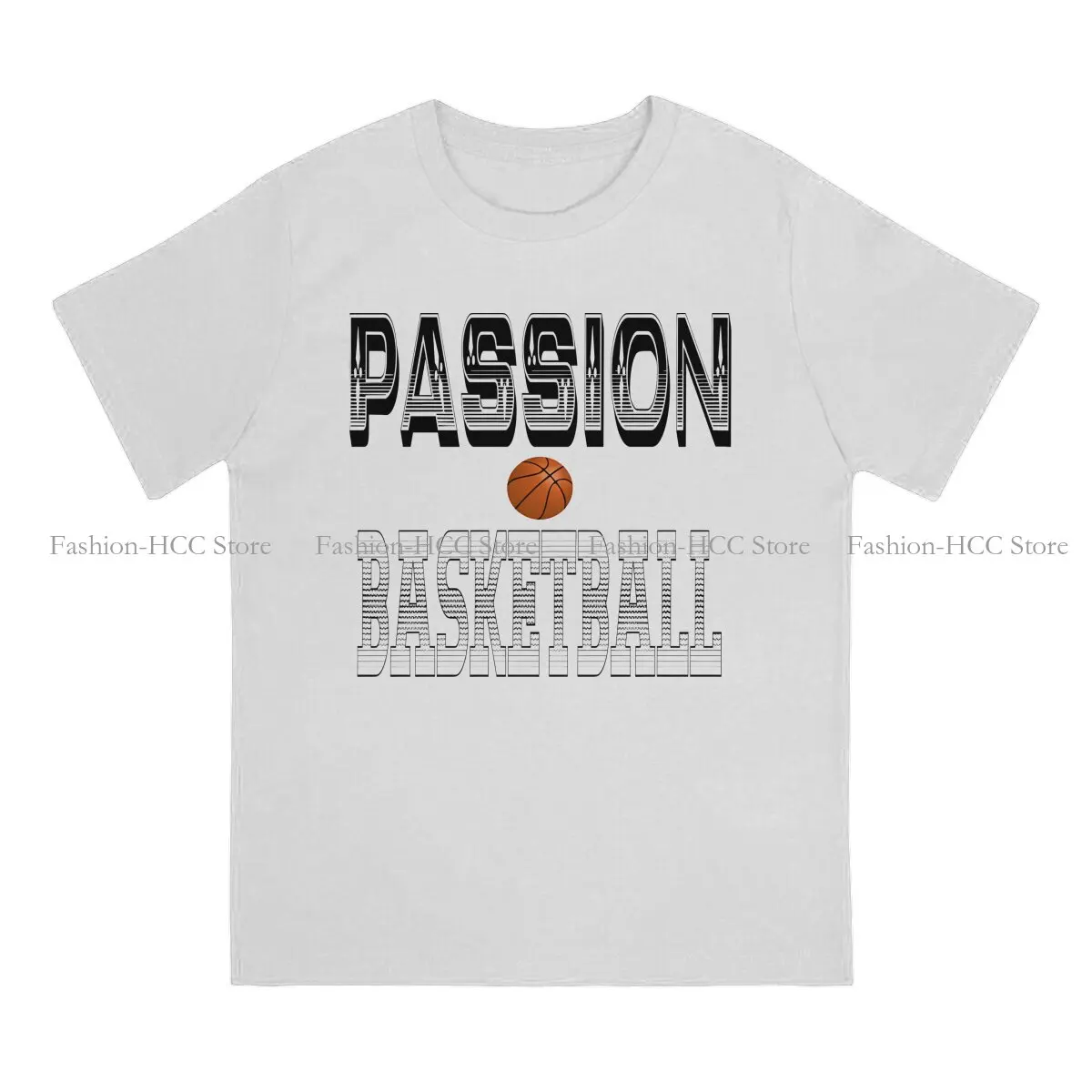 Passion Sport Basket Hipster TShirts Basketball Male Style Fabric Tops T Shirt