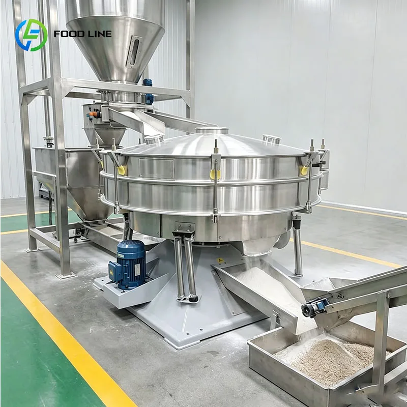 Powder Sifter Vibrating Sieve Vibro Sifter for Rice Flour Corn Flour Wheat Flour and Baking Powder Customized