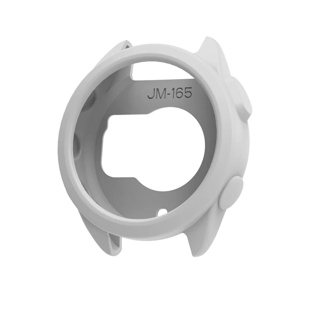 For Garmin Forerunner 165 Silicone Protective Case Watch Shell Protector Soft and Durable Watch Decoration Accessories