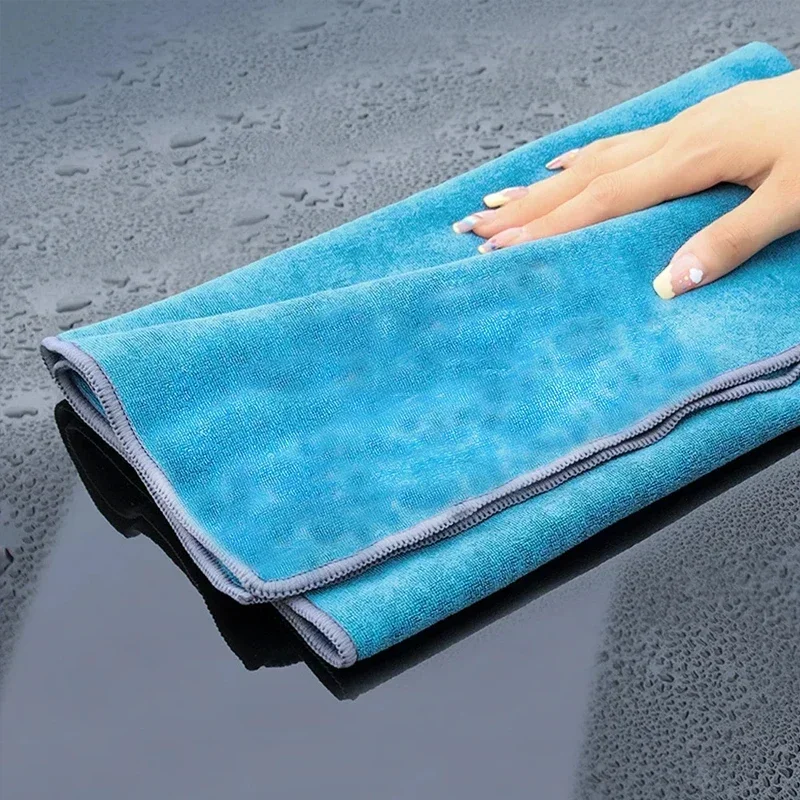 Car Wash Towel Thick, Large, Absorbent Car Towel Double-sided Quick Drying Car Cleaning, Car Wash Towel Waxing Special Towel