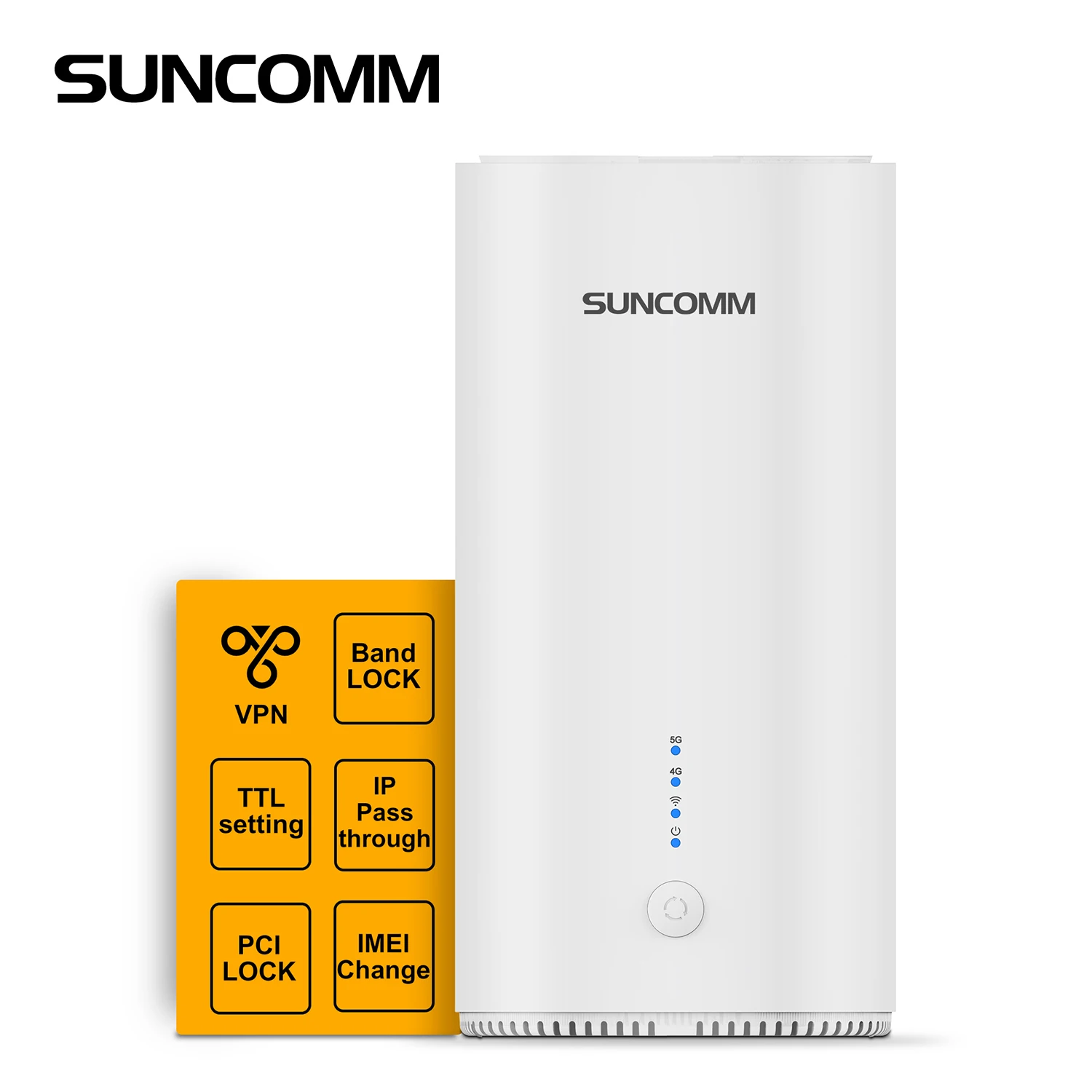 5G CPE,5G Router with Sim Card Slot AX3000 Gigabit Ports PCI Band Lock TR069 OpenVPN Suitable for Global Cellular Networks AA