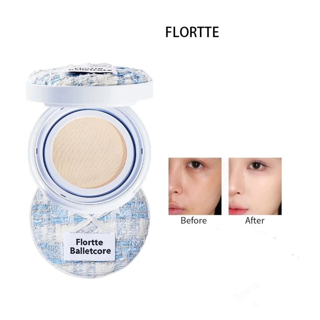 Flortte balletcore foundation air cushion cream ballet breathable cream air cushion foundation makeup cosmetics