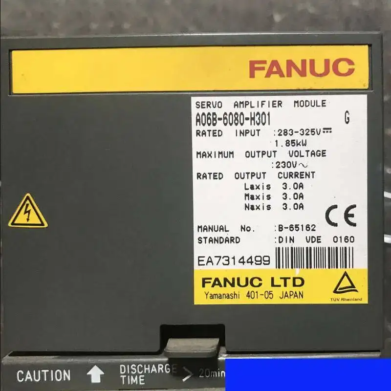 A06B-6080-H301 New Fanuc Servo Driver IN STOCK Fast ship