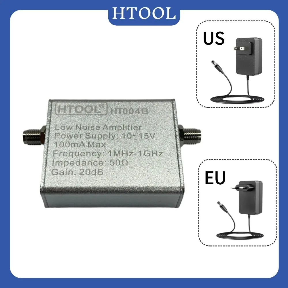 

HTOOL HT004B 1GHz High IP3 Low Noise Amplifier LNA Module High Gain 20dB High Linearity