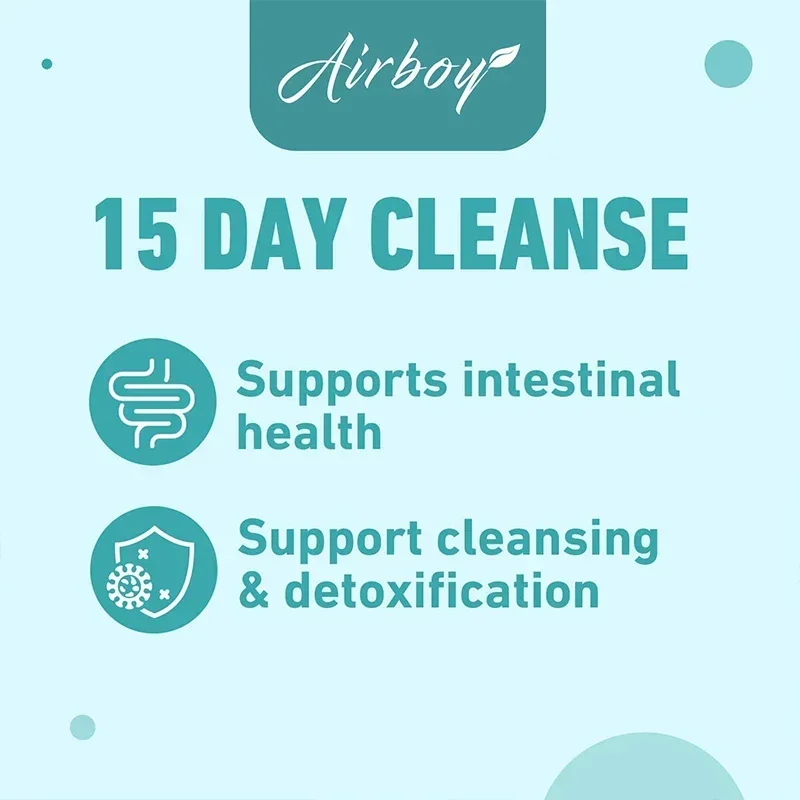 15 Day Cleanse - Helps Eliminate Toxins From Blood Circulation, Promotes Fat Burning, and Reduces Fat Cells