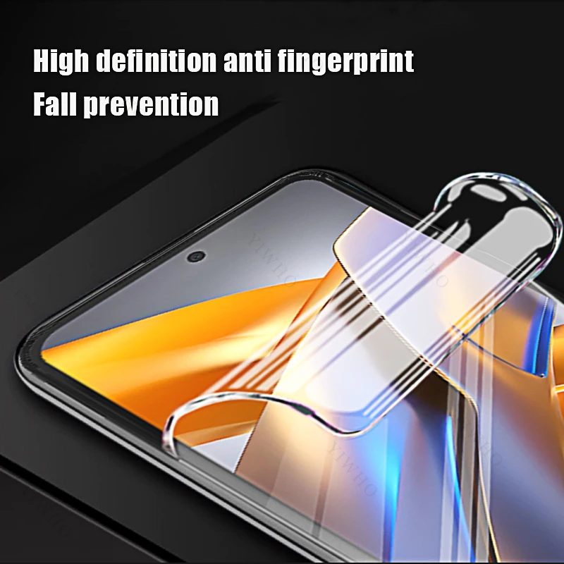 4-1pcs for Xiaomi Poco M5s M5 M4 M3 X5 X4 X3 Pro GT NFC 5G Screen Protectors Clear Hydrogel Film for Xiaomi Poko M 5s M4Pro X4gt