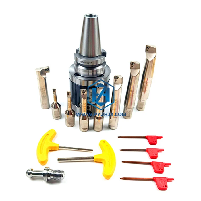 NT40 Micro Boring Head Set NT40 NBH2084 Boring Tooling Holder with M16 Thread