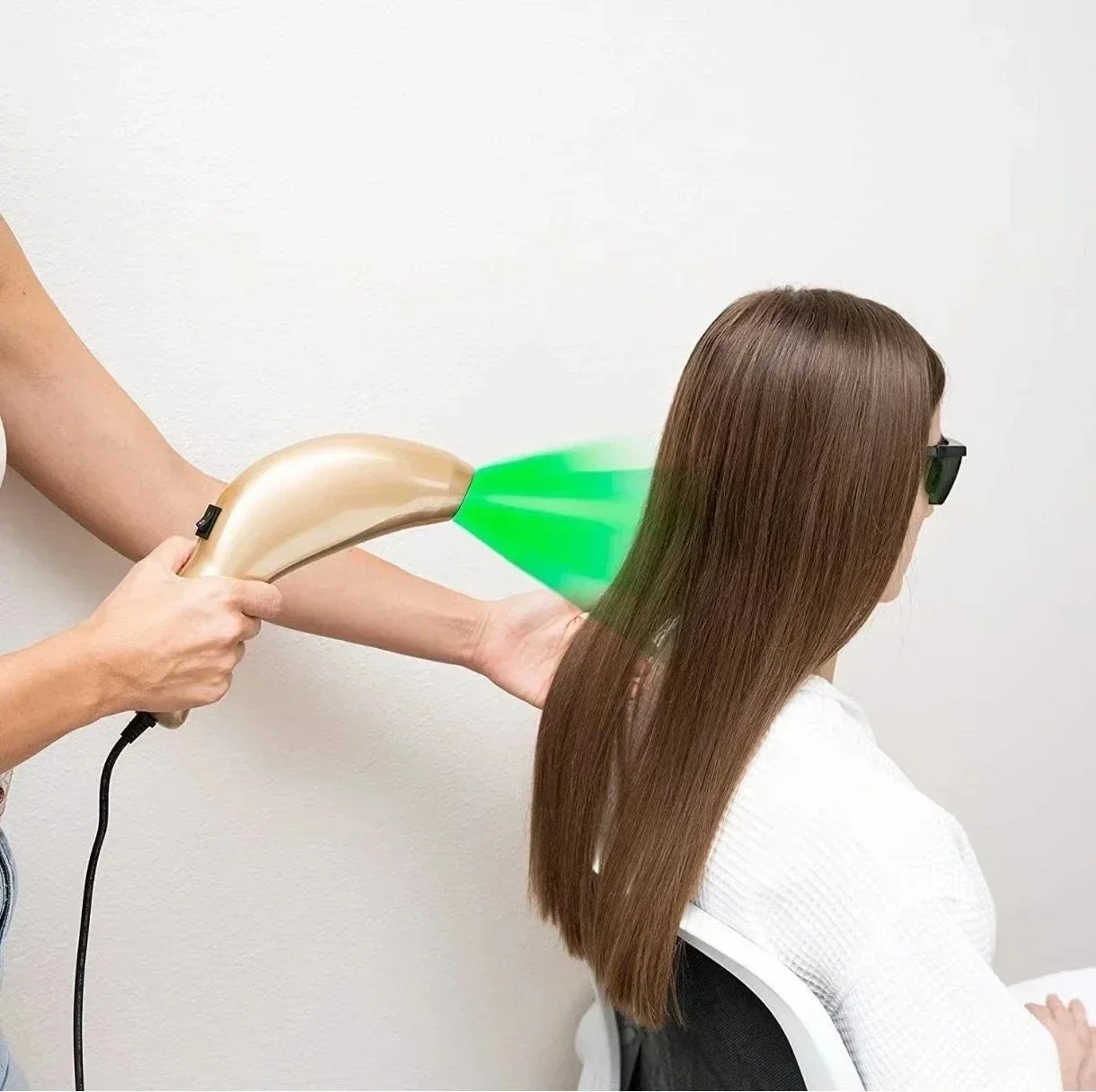 Instrumento de detecção do couro cabeludo para restaurar o couro cabeludo, 3 níveis de seleção, evitando a perda de cabelo, SC