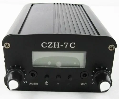 

FMUSER CZH-7C 7W FM Broadcast FM Audio Radio Transmitter FM Radio Station For Church, Meeting