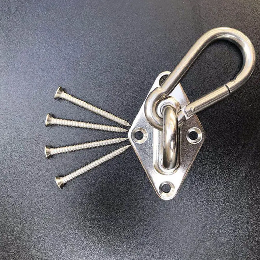 Swing Hanger Carabiner Hook Sandbag Hooks Diamond Buckles Fixed Hanging Hammock Chair Accessories
