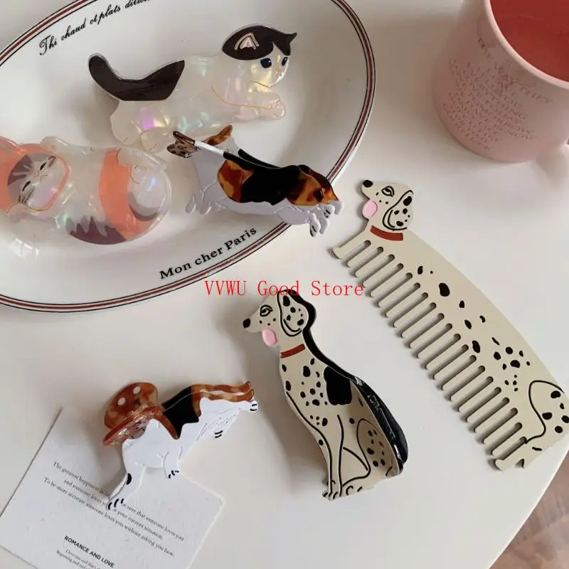 Tóc Claw Claw Kitten Móng vuốt tóc Barrettes độc đáo Trang trí kiểu tóc độc đáo