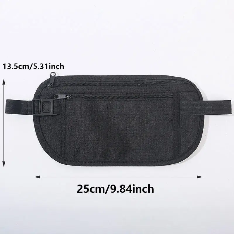 Travel Waist Packs Pouch For Passport Money Belt Bag Hidden Security Wallet Men Travel Bag Chest Pack Money Waist Bag
