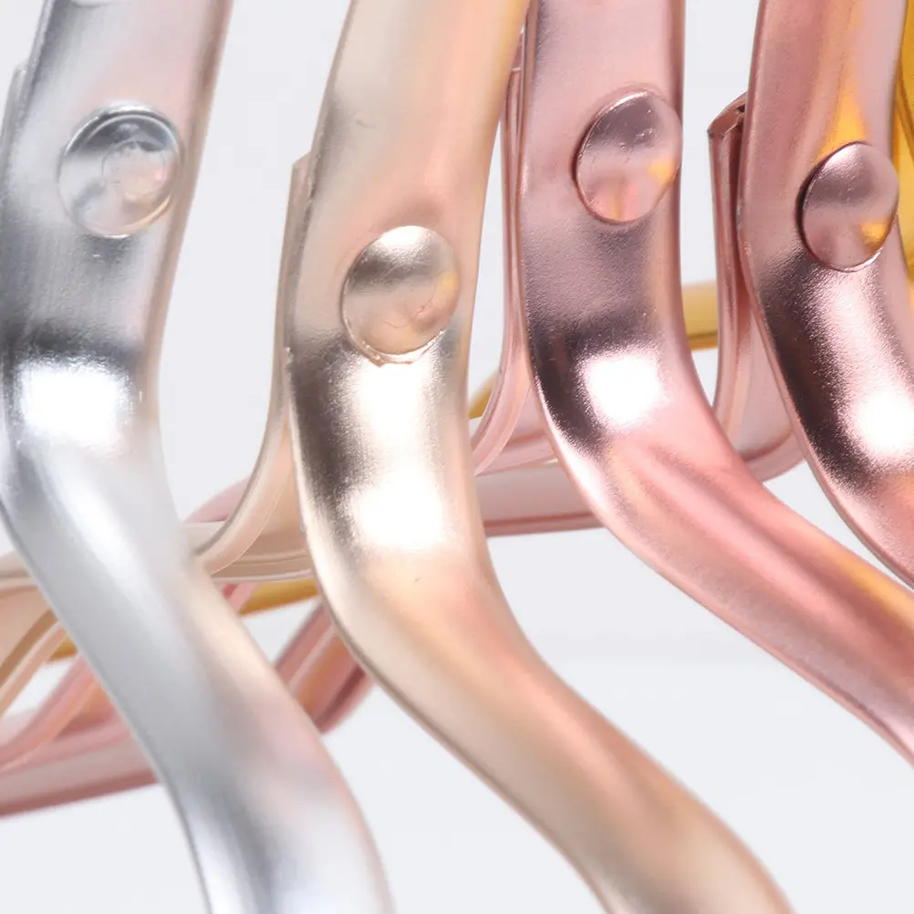 

10Pcs Skid-Resistant Metal Clothes Hangers Non-Slip Aluminum Alloy Wardrobe Hangers for Home Laundry Clothing Shop Wrinkle-Free