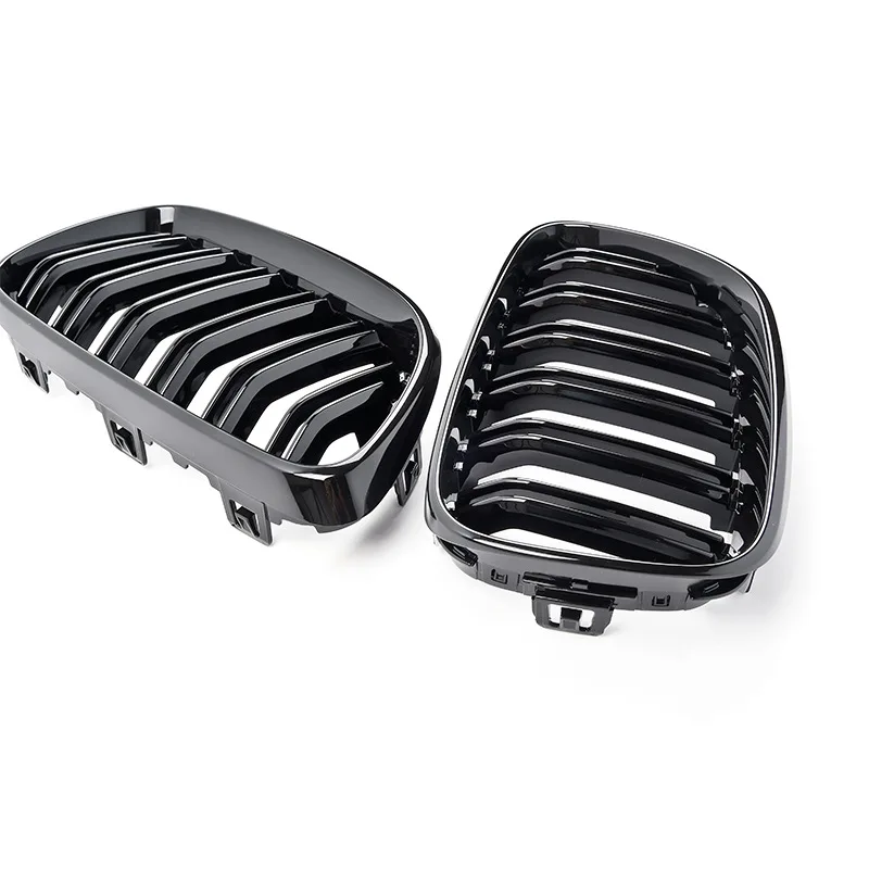 Pair M Color/Gloss Black/Matte Black Car Front Bumper Kidney Grill Grilles for BMW 2 Series F22 F23 F87 M2 Car Styling Accessory