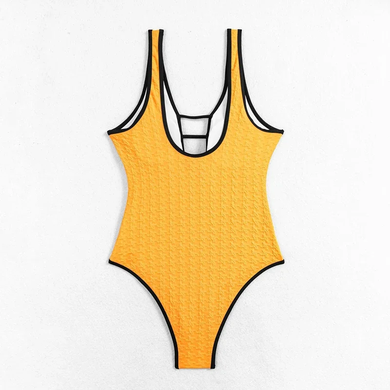 Blumendekoration Bademode Damen Sexy rückenfrei V-Ausschnitt Einteiler Badeanzug Bikinis Modedesign Sinnvolle Bodys Badeanzug
